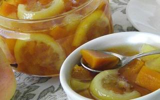 Варенье из тыквы с апельсином и лимоном, рецепт с фото
